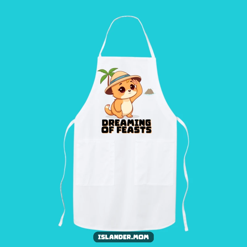 Funny Islander Mom Apron - Island Gazer Chef Gift