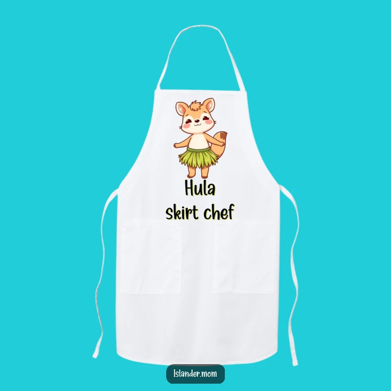 Funny Grass Skirt Animal Apron: Cook Up Some Laughs in the Kitchen!