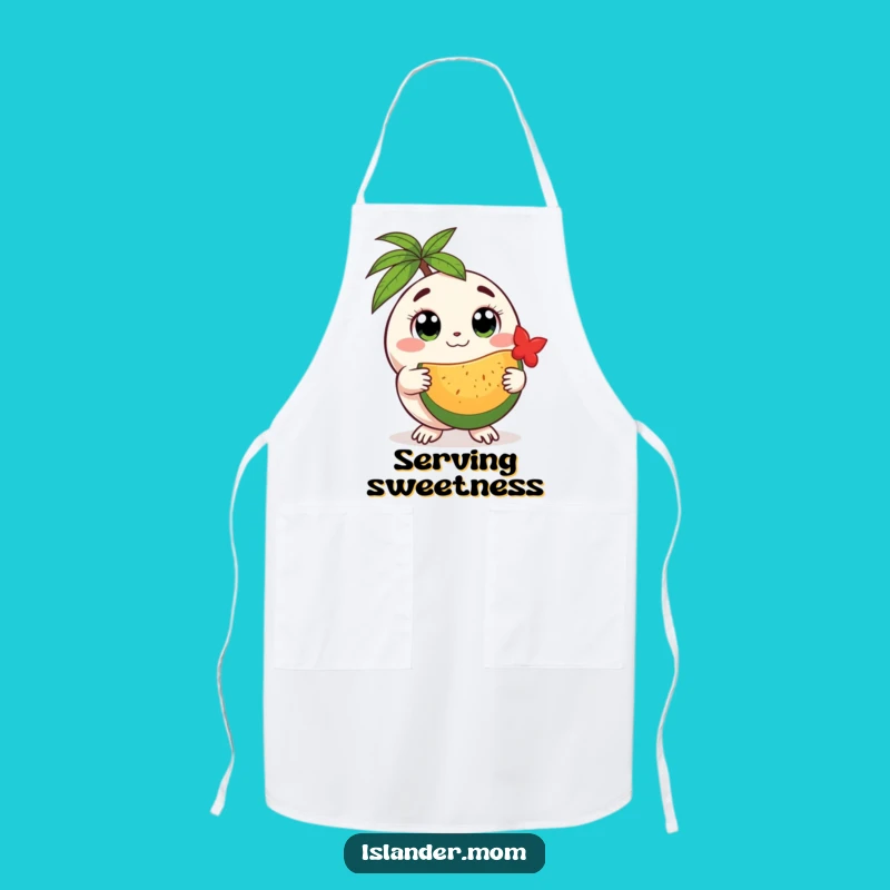 Funny Island Creature Apron: Cook with Sweet Island Kindness
