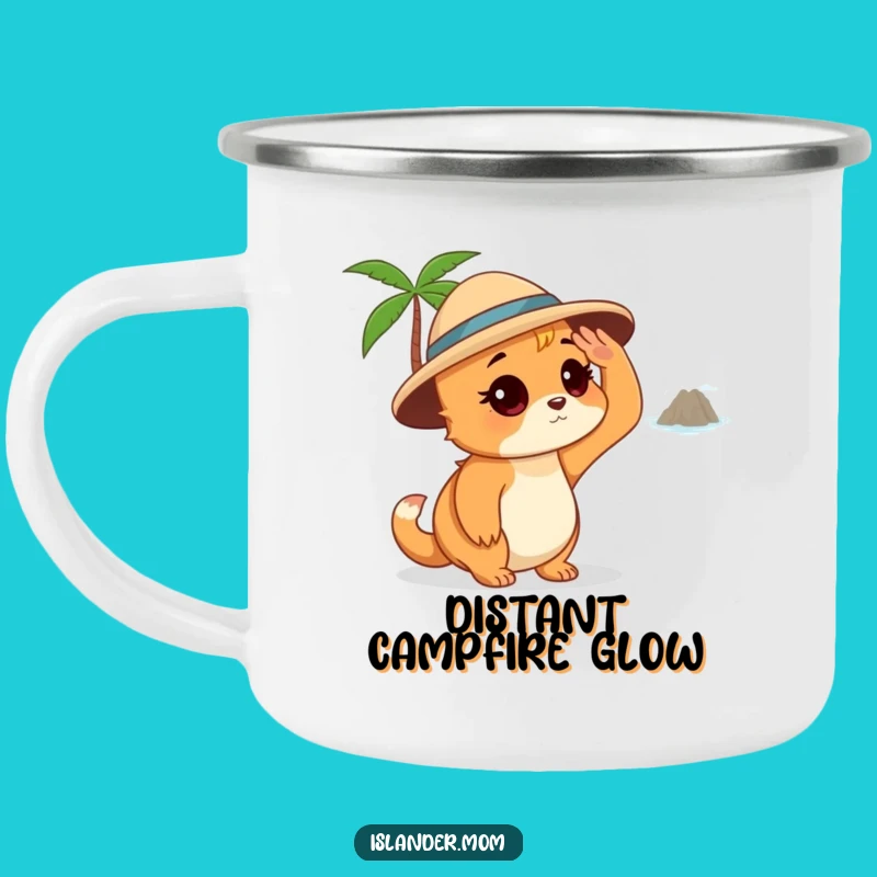 Funny Islander Mom Camping Mug - Island Gazer Outdoor Gift