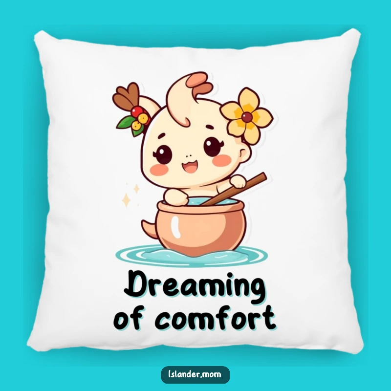 Funny Islander Chef Pillow: Rest with Happy Cooking, a Cozy and Funny Gift