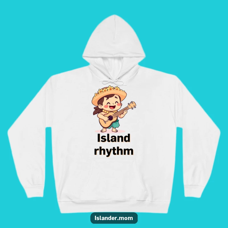 Cozy Funny Islander Ukulele Hoodie - Warm Musical Gift for All