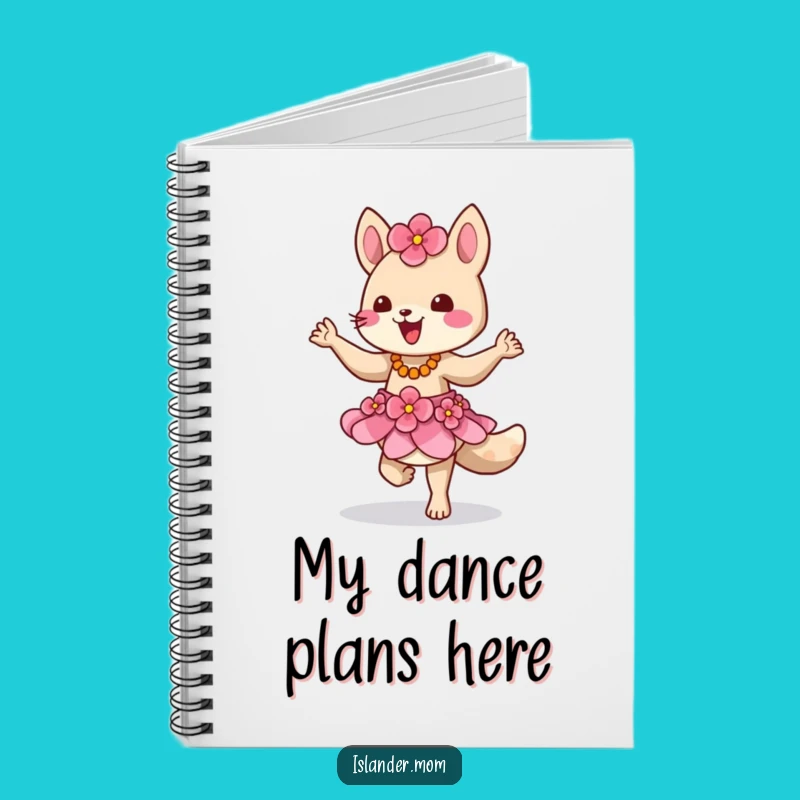 Funny Island Animal Notebook, Hilarious Tropical Dancer Journal Gift