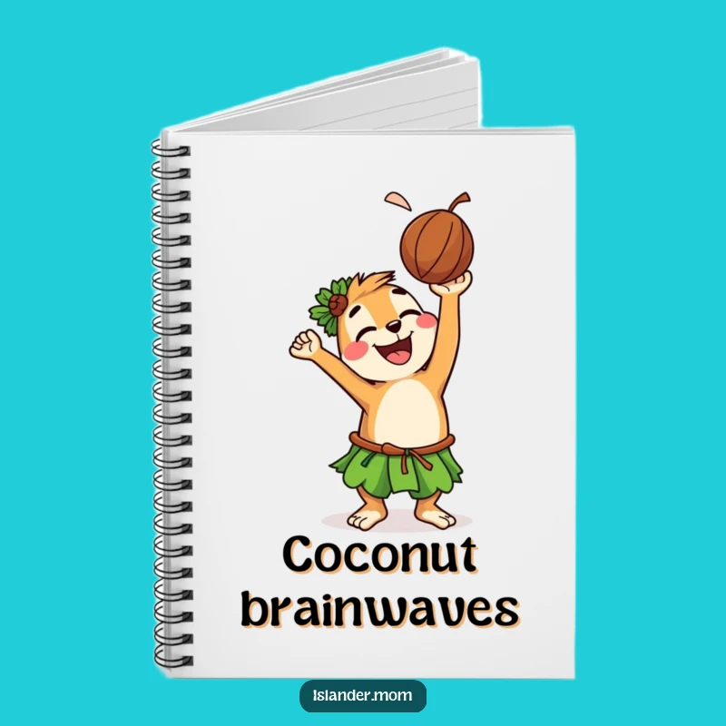 Funny Islander Animal Notebook: Coconut Toss Ideas, Perfect Hilarious Gift