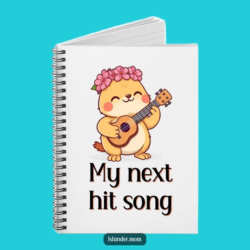 Funny Kawaii Animal Ukulele Notebook: Jot Down Happy Tunes & Ideas Gift!