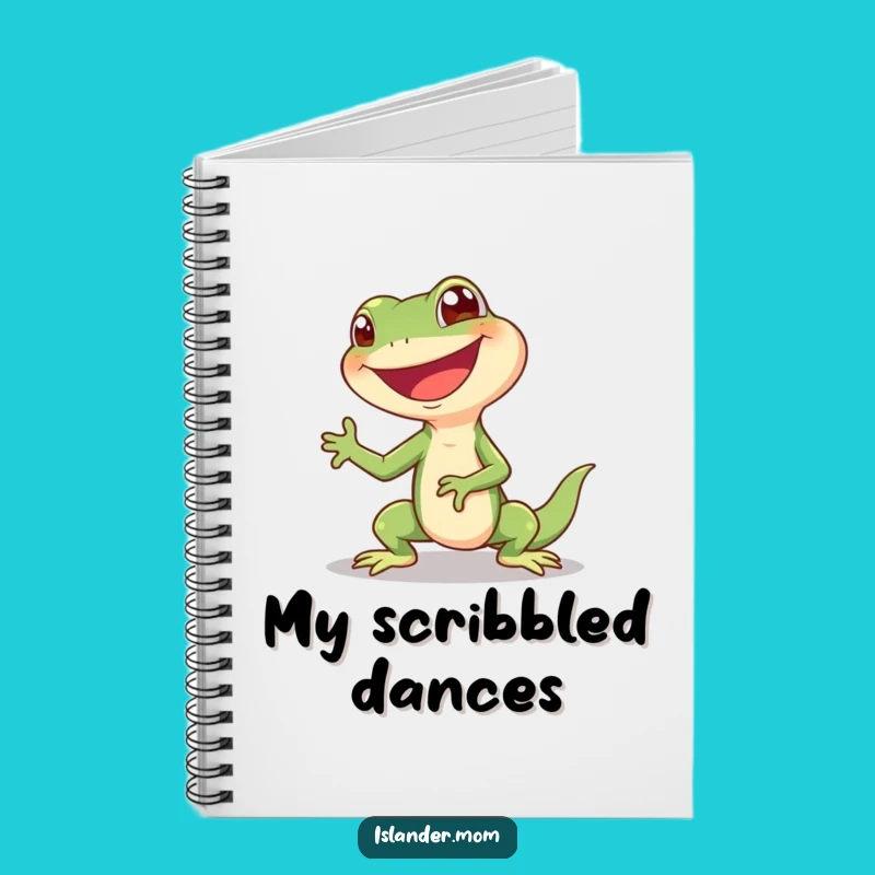 Funny Lizard Shimmy Notebook: Giggling Reptile Journal Funny Gift