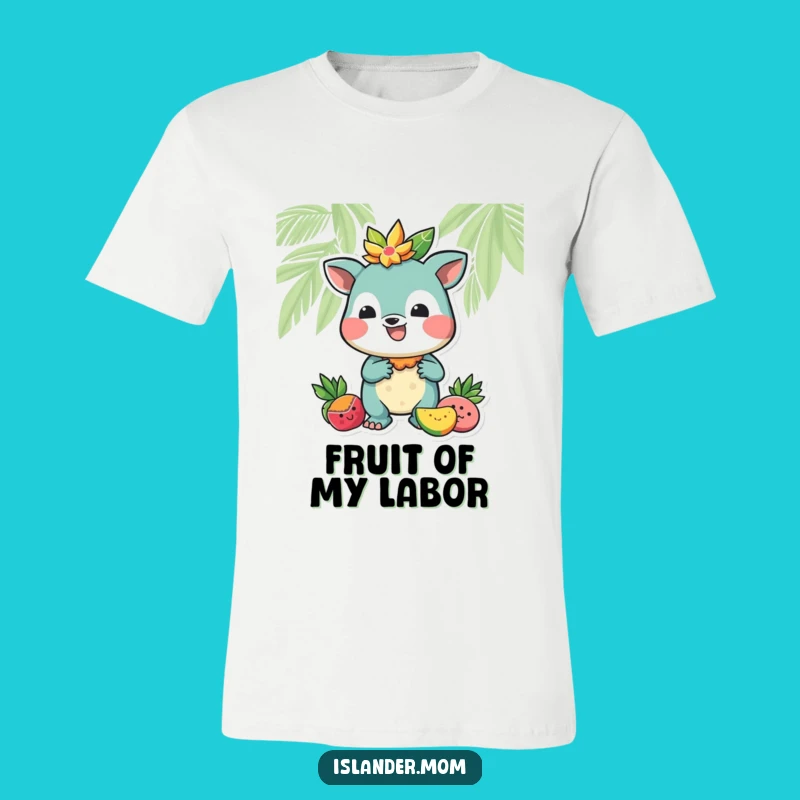 Funny Tropical Fruit T-Shirt, Hilarious Islander Animal Offer Tee