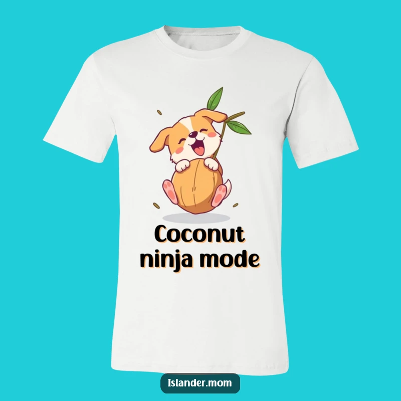 Funny Dog Coconut Catch T-Shirt: Wearable Humor for a Playful Canine Lover