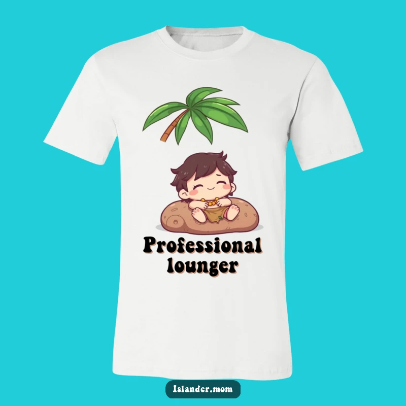 Funny Kawaii Islander Palm Tree Tee: Ultimate Relaxation Character Shirt Gift